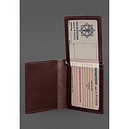 Обкладинка для посвідчення BlankNote офіцера ДПСУ бордова