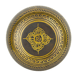 Поющая чаша Kailash 165х165х71 мм Античний Бронзовий (27710)