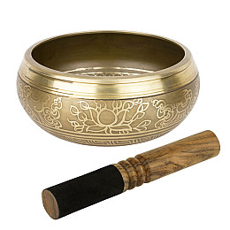 Поющая чаша Kailash 165х165х72 мм Бронзова (27718)