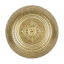 Поющая чаша Kailash 165х165х72 мм Бронзова (27718)