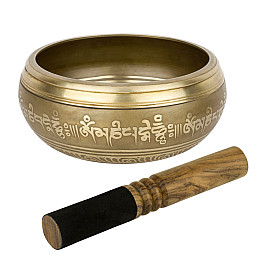 Поющая чаша Kailash 165х165х72 мм Бронзова (27719)