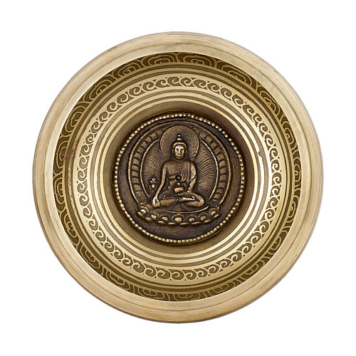 Поющая чаша Kailash 165х165х72 мм Бронзова (27719)