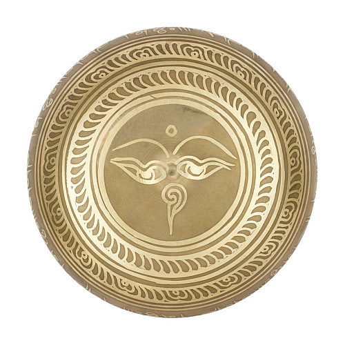 Поющая чаша Kailash 165х165х72 мм Бронзова (27719)