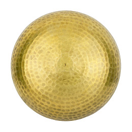 Поющая чаша Тибетська Kailash 123х123х63 мм Бронзова (26942)