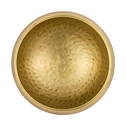 Поющая чаша Тибетська Kailash 157х157х84 мм Бронзова (26945)