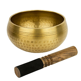 Поющая чаша Тибетская Kailash 156х156х87 мм Бронзовый (27687)