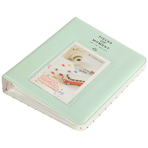 Фотоальбом Fujifilm для Instax Mini 64 фото зеленый (2148686511)