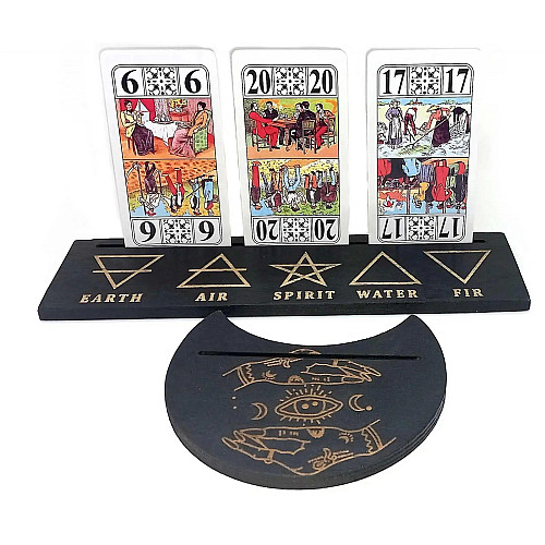 Подставки под карты Таро стихии DUKE Черная (DN34599C)
