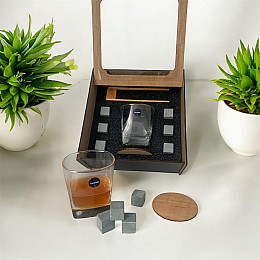 Подарочный набор для виски PRO Мужской 300 мл Черный (2344213)