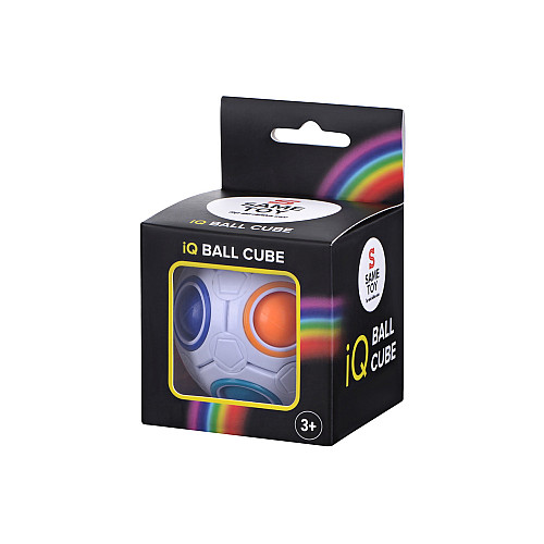 Головоломка пятнашки Same Toy тренажер IQ Ball Cube 8 см Multicolor