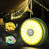 Cветодиодная уличная гирлянда RIAS KXK-828 RGB IP44 аккумуляторная с фонарем 8 м Green