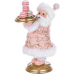 Новогодня фігурка Santa з макаронами 11х16 см Різнокольоровий BonaDi DP232256