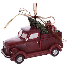 Світлодіодні новорічні іграшки Christmas tree car набір 4 шт 12х5.5х7 см BonaDi Різнокольоровий DP232289