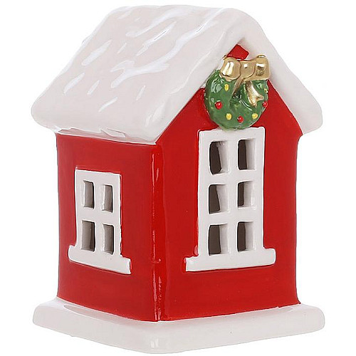 Светодіодна ялинкова іграшка BonaDi Red House 7х11 см Різнокольоровий DP232308