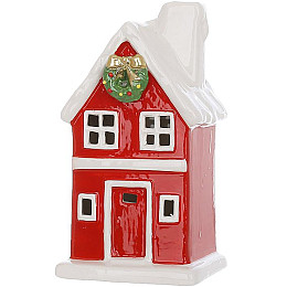 Світлодіодна ялинкова іграшка BonaDi Red House 7.5х14 см Різнокольоровий DP232309
