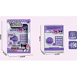 Копілка з купюроприймачем Kuroki KUROMI SL-6610-1 19.2х13.3 см