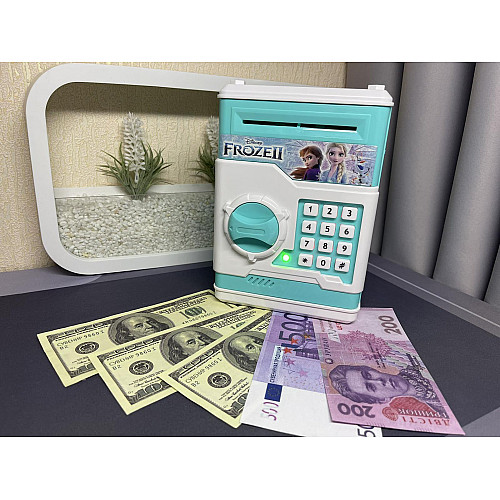 Копілка з купюроприймачем Frozen SL-6610-3 Холодне Серце