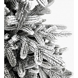 Елка литая заснеженная Cruzo Аляска PE 1,5 м Зелено-білий (snowa15)