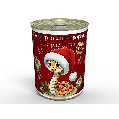 Носки женские Новогодние консервированные Mine На год Змеи 36-41 Разноцветный (hub_v09mdu)