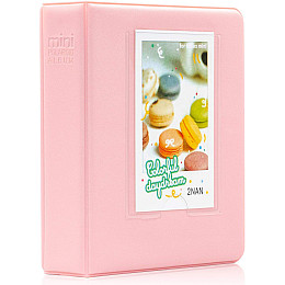 Фотоальбом для Fujifilm Instax Mini 12/11/40/70/90/99/EVO/Link/Liplay Polaroid 300 розовый 2433053441
