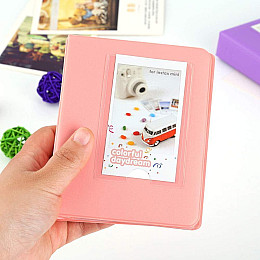 Фотоальбом для Fujifilm Instax Mini 12/11/40/70/90/99/EVO/Link/Liplay Polaroid 300 розовый 2433053441