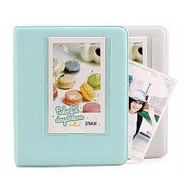 Фотоальбом для Fujifilm Instax Mini 12/11/40/70/90/99/EVO/Link/Liplay Polaroid 300/Z2300 мятный