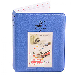 Фотоальбом для Fujifilm Instax Mini 12/11/40/70/90/99/EVO/Link/Liplay Polaroid 300/Z2300 синий