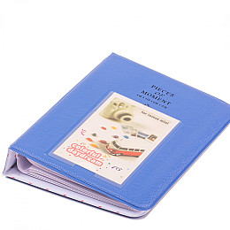 Фотоальбом для Fujifilm Instax Mini 12/11/40/70/90/99/EVO/Link/Liplay Polaroid 300/Z2300 синий