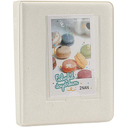 Фотоальбом белый для Fujifilm Instax Mini 12/11/40/70/90/99/EVO/Link/Liplay Polaroid 300/Z2300 Белый