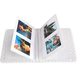 Фотоальбом білий для Fujifilm Instax Mini 12/11/40/70/90/99/EVO/Link/Liplay Polaroid 300/Z2300 Білий