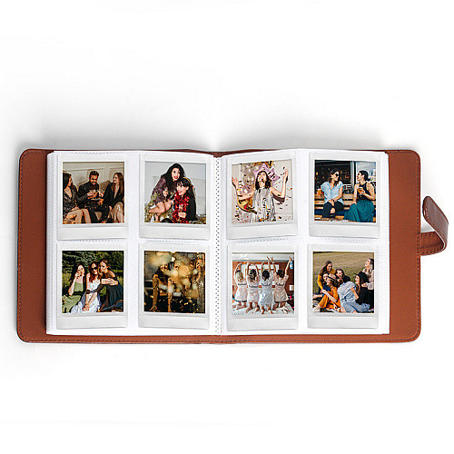 Фотоальбом для Fujifilm Instax Square SQ1/SQ6/SQ40/SQ20/SQ10/SP3/SQ Link на 288 фото коричневий