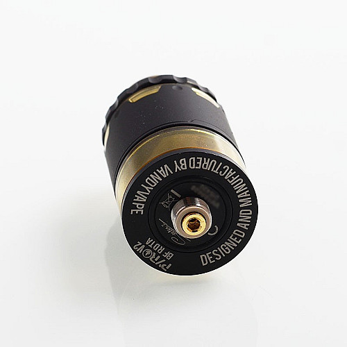 Дрип-атомайзер для вейпа ATVS Pyro V2 BF RDTA Black (am197-hbr)
