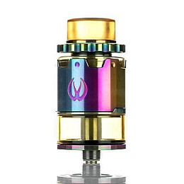 Дрип-атомайзер для вейпа ATVS Pyro V2 BF RDTA Rainbow (am201-hbr)