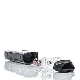 Під-система солева електронна сигарета Vaporesso LUXE PM40 Pod System 1800mAh Оригінал Срібло (sn1093-hbr)