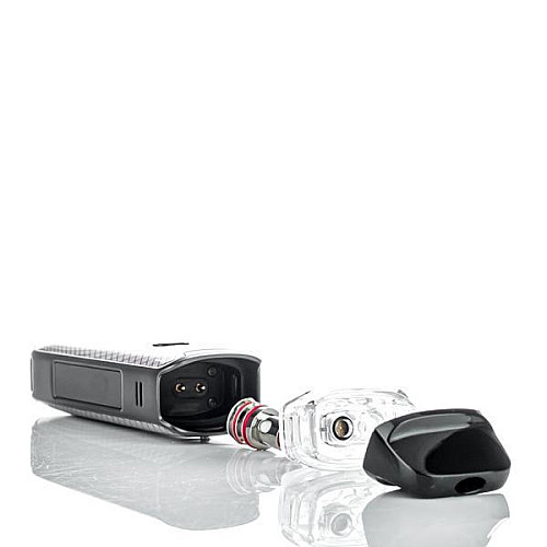 Під-система солева електронна сигарета Vaporesso LUXE PM40 Pod System 1800mAh Оригінал Срібло (sn1093-hbr)