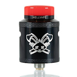 Дрипка для електронної сигарети ATVS Dead Rabbit V2 RDA 24mm Чорна (am365-hbr)
