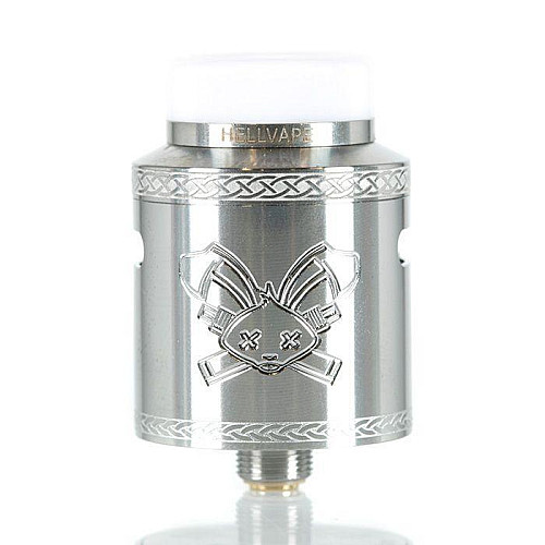 Дрипка для електронної сигарети ATVS Dead Rabbit V2 RDA 24mm Silver (am366-hbr)