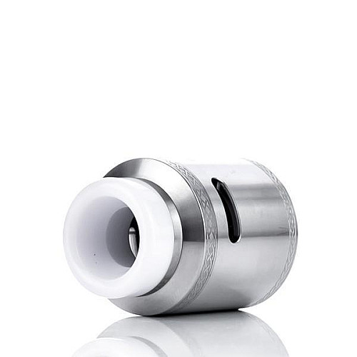 Дрипка для електронної сигарети ATVS Dead Rabbit V2 RDA 24mm Silver (am366-hbr)