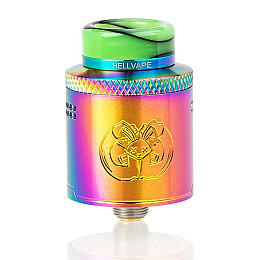 Дрипка для електронної сигарети ATVS Drop Dead RDA 24mm Rainbow (am288-hbr)