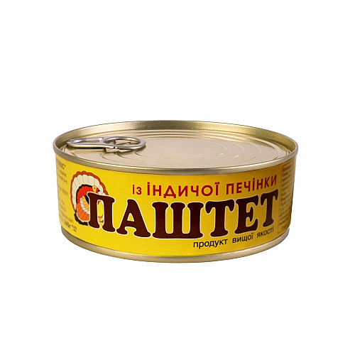 Паштет L'appetit з індичиної печінки 240 г
