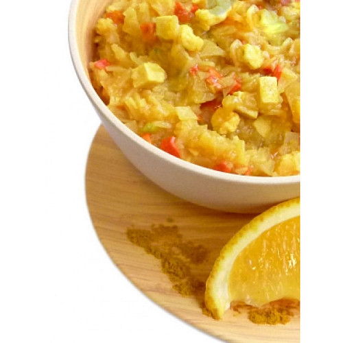 Картофельное карри по-карибски Travellunch с курицей и креветками 125г 1 порция (1004-50122)