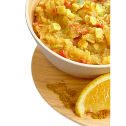 Карибське картопляне каррі Travellunch з куркою та креветками 250г 2 порції (1004-50222)