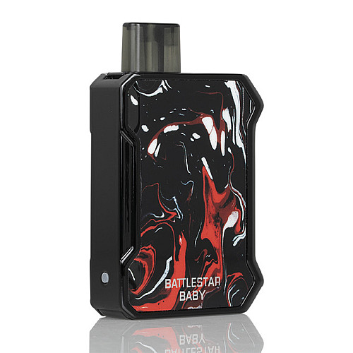 Підсистема солева електронна сигарета Smoant Battlestar Baby Pod Kit 750mAh 2ml Чорна (sn1324-hbr)