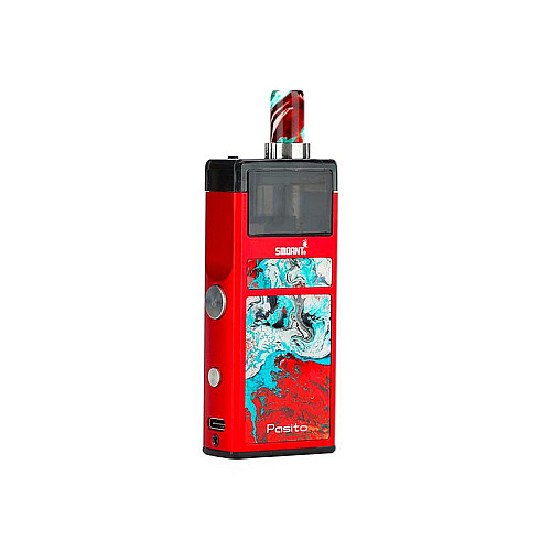 Под-система солевая электронная сигарета Smoant Pasito Rebuildable Pod Kit 1100mAh 3ml Red (sn1337-hbr)