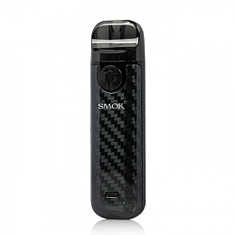 Под-система солевая электронная сигарета SMOK Novo 4 25W Pod 800mAh 2ml Kit Black Carbon Fiber (sn1239-hbr)
