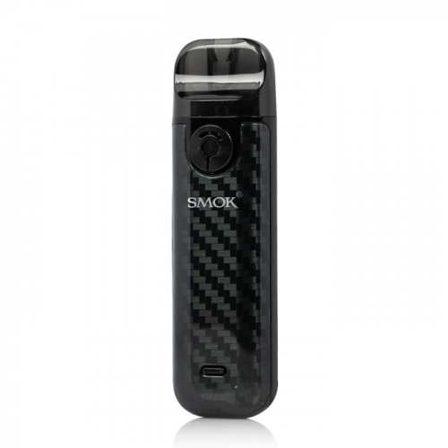 Под-система солевая электронная сигарета SMOK Novo 4 25W Pod 800mAh 2ml Kit Black Carbon Fiber (sn1239-hbr)