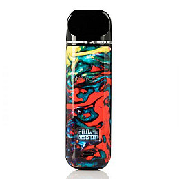 Підсистема солева електронна сигарета Smok Novo X 25W Pod Kit 800mAh 2ml 7 Color Resin (sn1249-hbr)