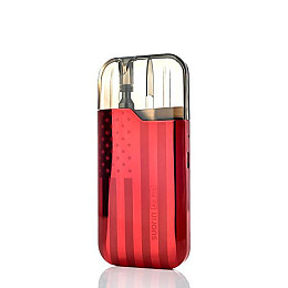 Под-система солевая электронная сигарета Suorin Air Pro Pod Kit 930mAh 4.9ml Star-Spangled Red (sn1279-hbr)