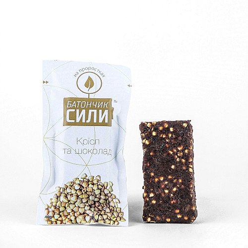 Батончик Сили Ineo products Крісп та шоколад 360 г