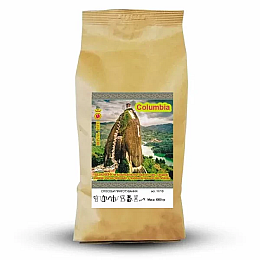 Кава в зернах Royal-Life Арабіка Колумбія Декаф Decaf без кофеїну 1 кг